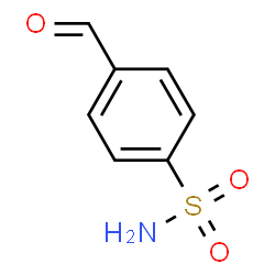 ChemSpider 2D Image | 4-Formylbenzenesulfonamide | C7H7NO3S