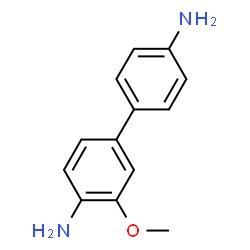 ChemSpider 2D Image | 3-Methoxy-4,4'-biphenyldiamine | C13H14N2O