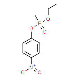 ChemSpider 2D Image | Ethyl 4-nitrophenyl methylphosphonate | C9H12NO5P