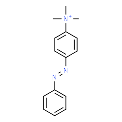 ChemSpider 2D Image | 4-phenylazophenyltrimethylammonium | C15H18N3