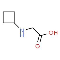 ChemSpider 2D Image | N-Cyclobutylglycine | C6H11NO2