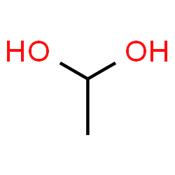 ChemSpider 2D Image | 1,1-Ethanediol | C2H6O2