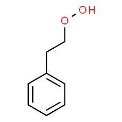 ChemSpider 2D Image | 2-Phenylethyl hydroperoxide | C8H10O2