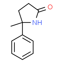 ChemSpider 2D Image | 5-Methyl-5-phenyl-2-pyrrolidinone | C11H13NO