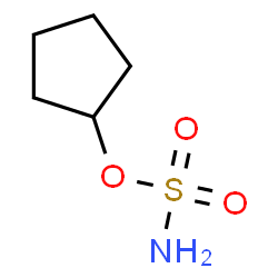 ChemSpider 2D Image | Cyclopentyl sulfamate | C5H11NO3S