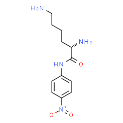 ChemSpider 2D Image | N-(4-Nitrophenyl)-L-lysinamide | C12H18N4O3