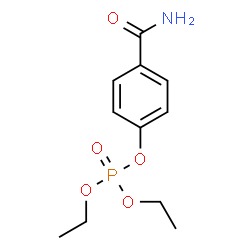 ChemSpider 2D Image | 4-Carbamoylphenyl diethyl phosphate | C11H16NO5P