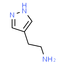 ChemSpider 2D Image | 2-(1H-Pyrazol-4-yl)ethanamine | C5H9N3