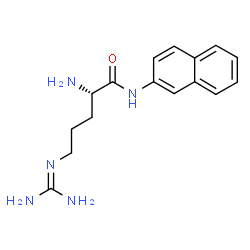 ChemSpider 2D Image | Arginine Î²-naphthylamide | C16H21N5O