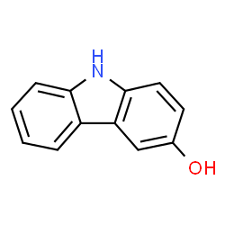 ChemSpider 2D Image | 9H-Carbazol-3-ol | C12H9NO