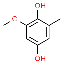 ChemSpider 2D Image | 2-METHYL-6-METHOXYHYDROQUINONE | C8H10O3