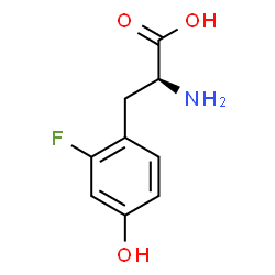 ChemSpider 2D Image | 2-Fluoro-L-tyrosine | C9H10FNO3