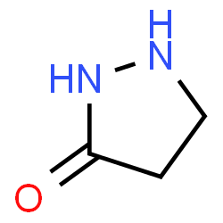 ChemSpider 2D Image | 3-Pyrazolidinone | C3H6N2O
