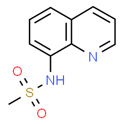ChemSpider 2D Image | N-(8-Quinolinyl)methanesulfonamide | C10H10N2O2S
