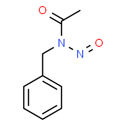 ChemSpider 2D Image | N-Benzyl-N-nitrosoacetamide | C9H10N2O2