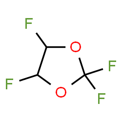 ChemSpider 2D Image | 2,2,4,5-Tetrafluoro-1,3-dioxolane | C3H2F4O2