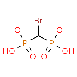 ChemSpider 2D Image | (Bromomethylene)bis(phosphonic acid) | CH5BrO6P2