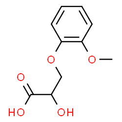 ChemSpider 2D Image | Guaifenesin Metabolite | C10H12O5