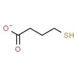 ChemSpider 2D Image | 4-Sulfanylbutanoate | C4H7O2S