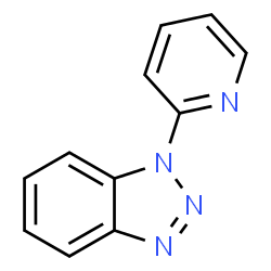 ChemSpider 2D Image | 1-(2-Pyridinyl)-1H-benzotriazole | C11H8N4