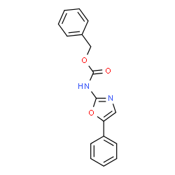 ChemSpider 2D Image | Benzyl (5-phenyl-1,3-oxazol-2-yl)carbamate | C17H14N2O3
