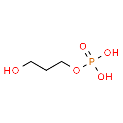 ChemSpider 2D Image | 3-Hydroxypropyl dihydrogen phosphate | C3H9O5P