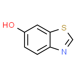 ChemSpider 2D Image | 1,3-Benzothiazol-6-ol | C7H5NOS