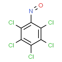ChemSpider 2D Image | Benzene, pentachloronitroso- | C6Cl5NO