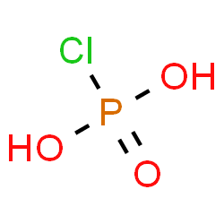 ChemSpider 2D Image | Phosphorochloridic acid | H2ClO3P