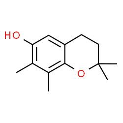 ChemSpider 2D Image | 2,2,7,8-Tetramethyl-6-chromanol | C13H18O2