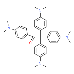ChemSpider 2D Image | Tetrakis[4-(dimethylamino)phenyl]ethanone | C34H40N4O