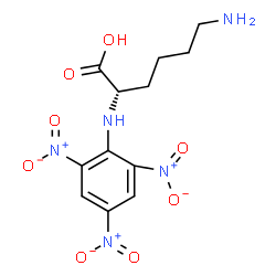 ChemSpider 2D Image | N~2~-(2,4,6-Trinitrophenyl)-L-lysine | C12H15N5O8
