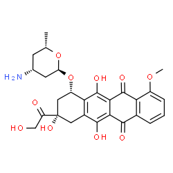 ChemSpider 2D Image | Esorubicin | C27H29NO10