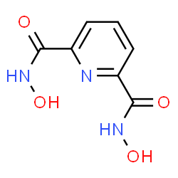 ChemSpider 2D Image | 2,6-pyridinedihydroxamic acid | C7H7N3O4