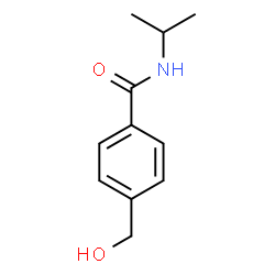 ChemSpider 2D Image | 4-(Hydroxymethyl)-N-isopropylbenzamide | C11H15NO2