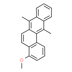 ChemSpider 2D Image | 4-Methoxy-7,12-dimethyltetraphene | C21H18O