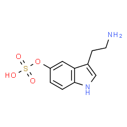 ChemSpider 2D Image | Serotonin O-Sulfate | C10H12N2O4S