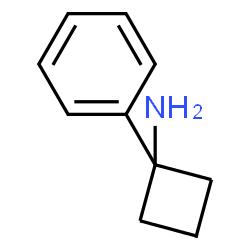 ChemSpider 2D Image | 1-Phenylcyclobutanamine | C10H13N