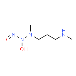 ChemSpider 2D Image | 2-Hydroxy-1-methyl-1-[3-(methylamino)propyl]-3-oxotriazane | C5H14N4O2