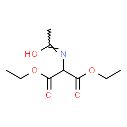 ChemSpider 2D Image | Diethyl acetamidomalonate | C9H15NO5