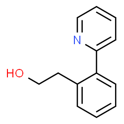ChemSpider 2D Image | 2-[2-(2-Pyridinyl)phenyl]ethanol | C13H13NO