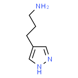 ChemSpider 2D Image | 3-(1H-Pyrazol-4-yl)propylamine | C6H11N3