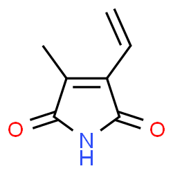 ChemSpider 2D Image | 3-Methyl-4-vinyl-1H-pyrrole-2,5-dione | C7H7NO2