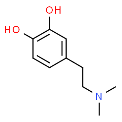 ChemSpider 2D Image | dimethyldopamine | C10H15NO2