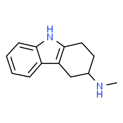 ChemSpider 2D Image | 2,3,4,9-Tetrahydro-N-methyl-1H-carbazol-3-amine | C13H16N2