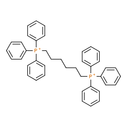 ChemSpider 2D Image | 1,6-Hexanediylbis(triphenylphosphonium) | C42H42P2