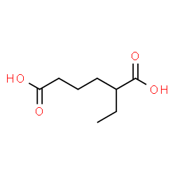 ChemSpider 2D Image | 2-ethyladipic acid | C8H14O4