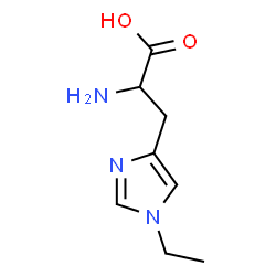 ChemSpider 2D Image | 1-Ethylhistidine | C8H13N3O2