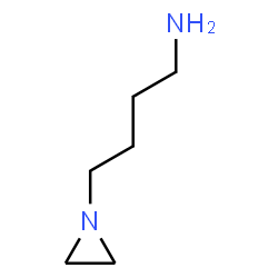 ChemSpider 2D Image | N-[4-Aminobutyl]aziridine | C6H14N2