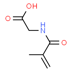 ChemSpider 2D Image | N-Methacryloylglycine | C6H9NO3